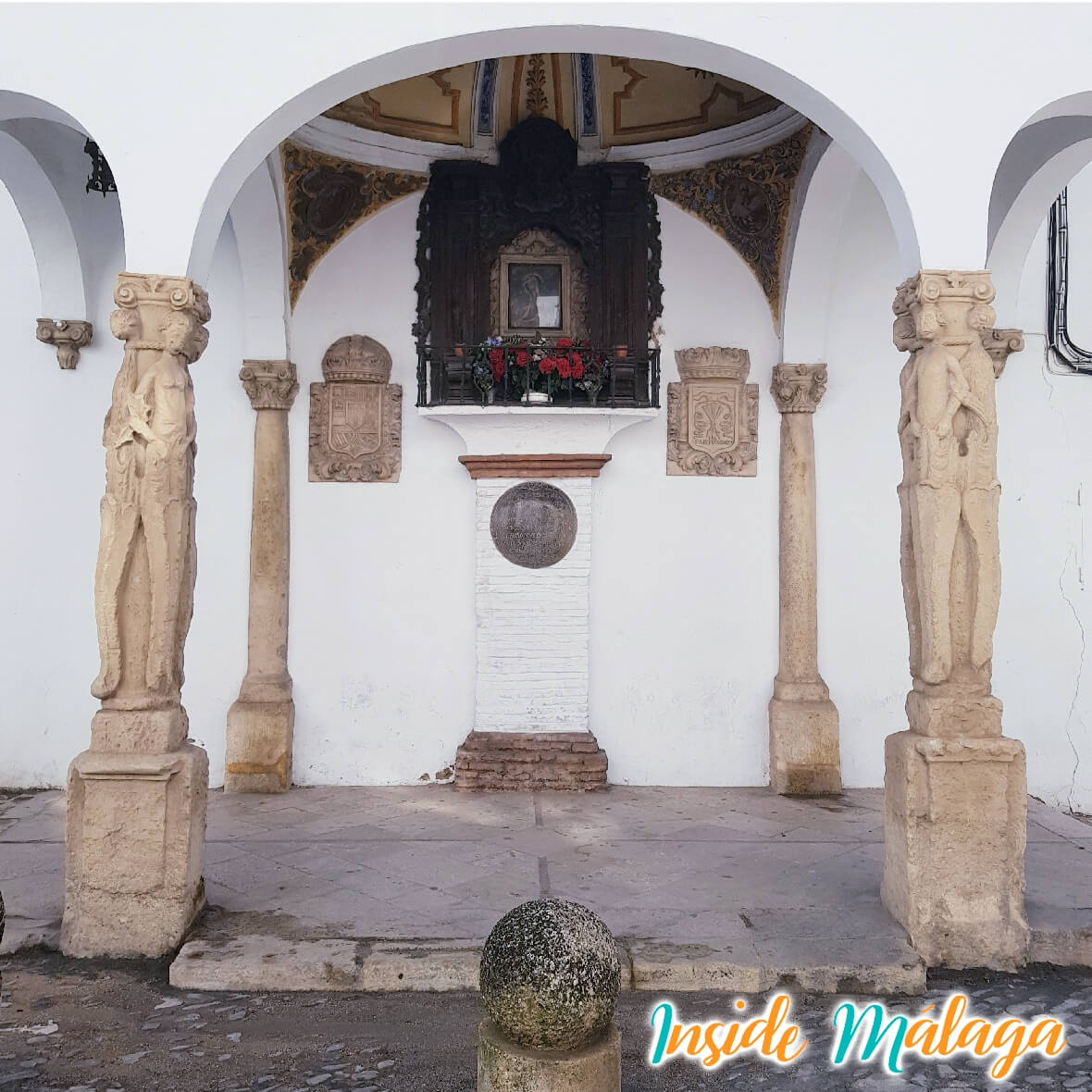 Templete Virgen de los Dolores Ronda Malaga
