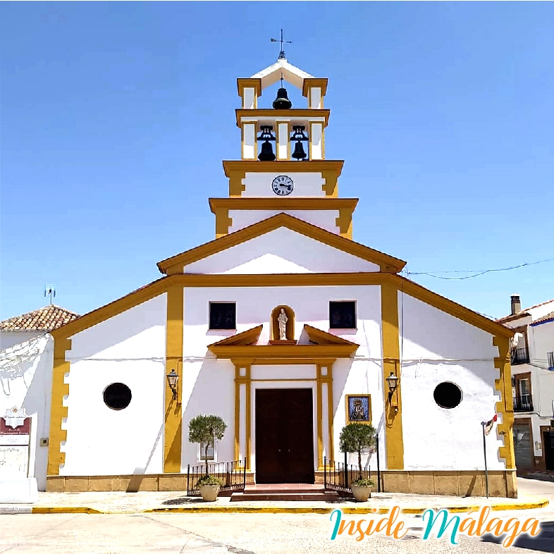 Church Nuestra Señora de la Oliva Mollina Malaga