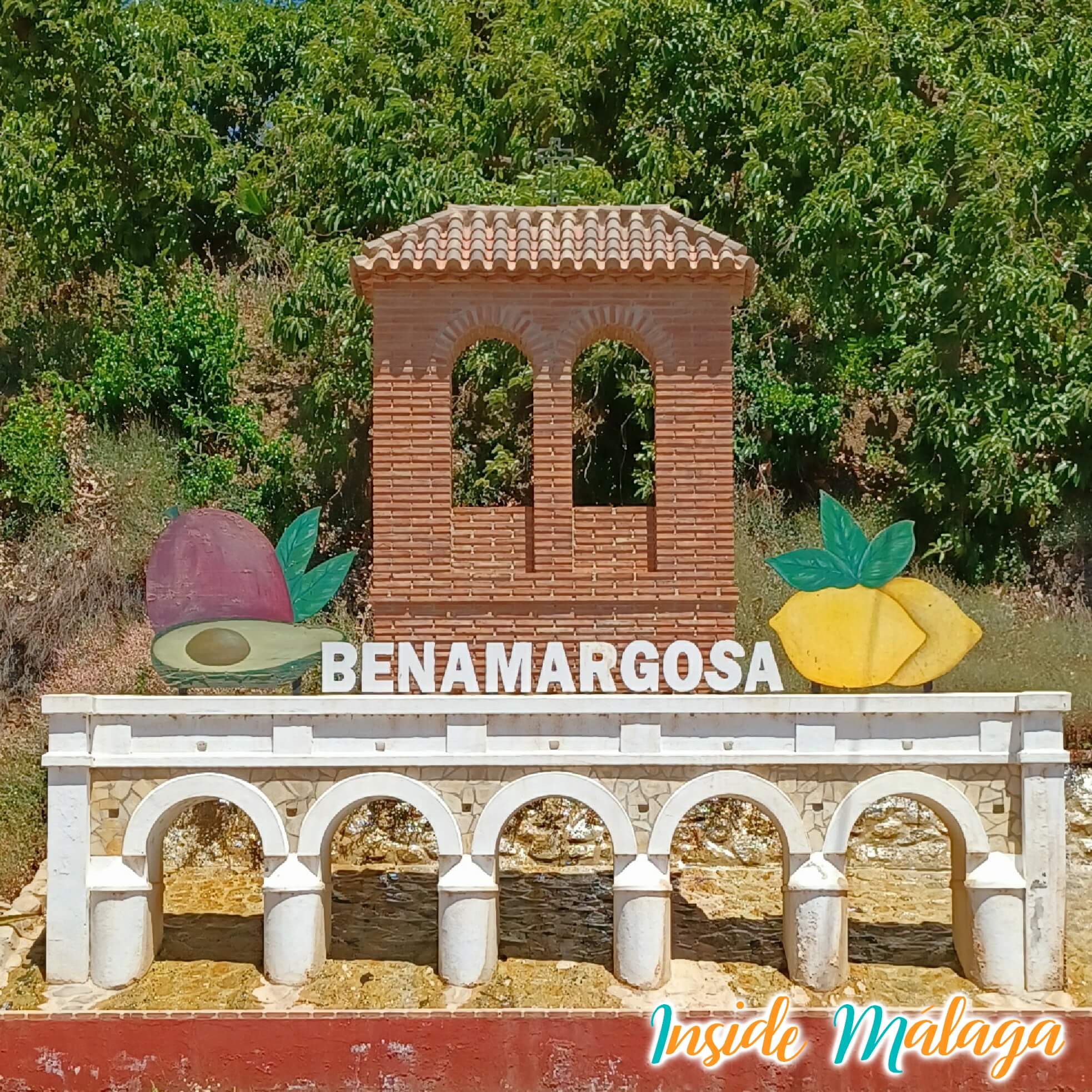 Benamargosa Welcome Sign Pueblo Malaga