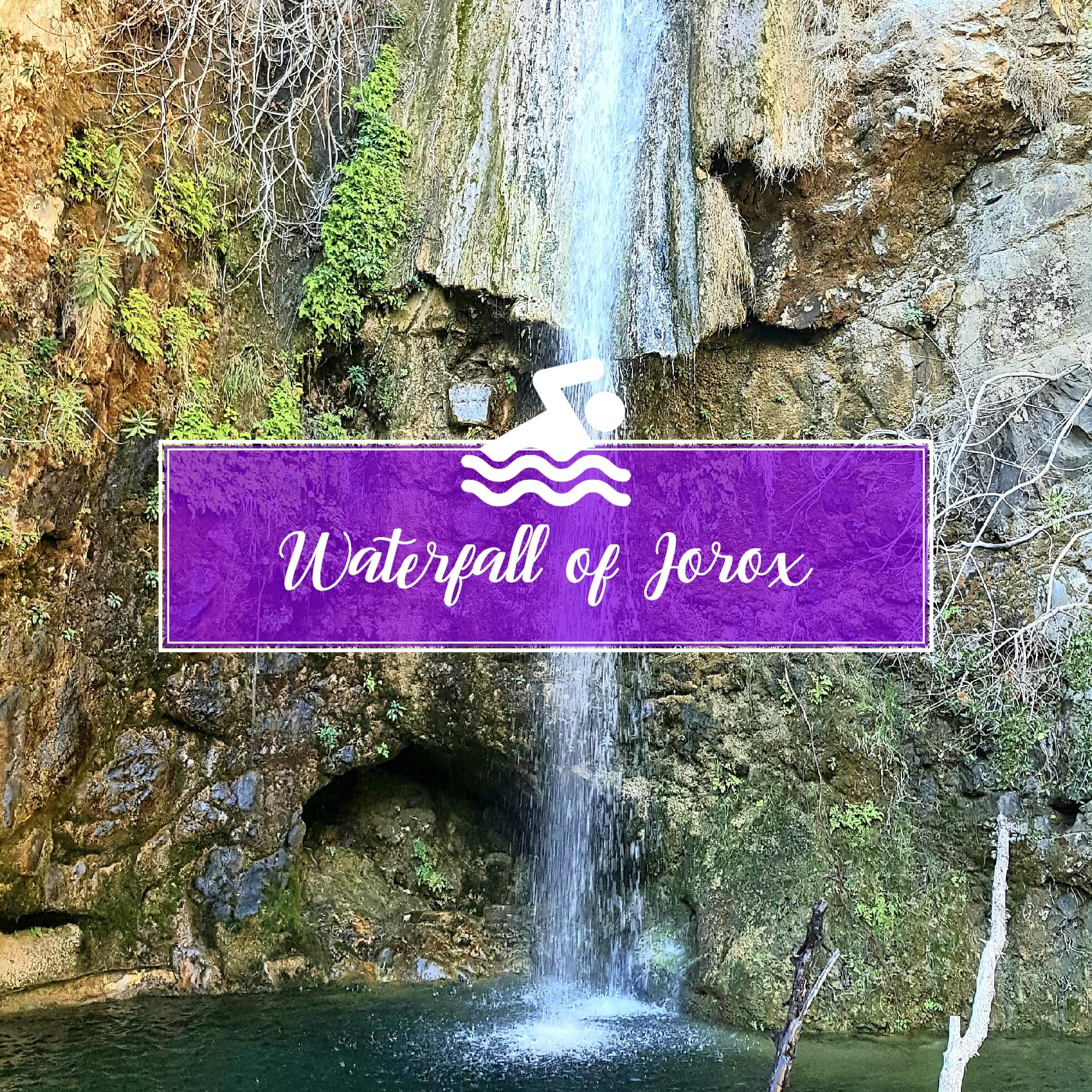 Waterfall of Jorox Malaga Alozaina